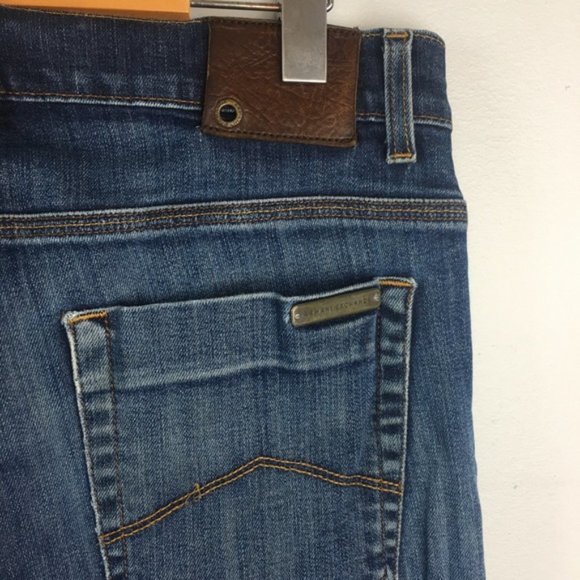 ARMANI EXCHANGE J130 Ultra Slim Distressed Jeans - Picture 7 of 9